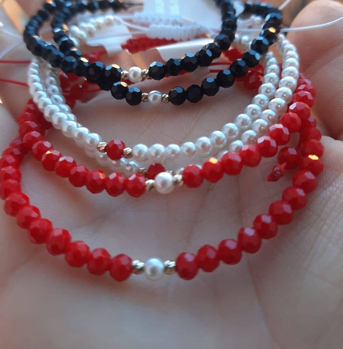 Brățări cu bile din Aur 14k