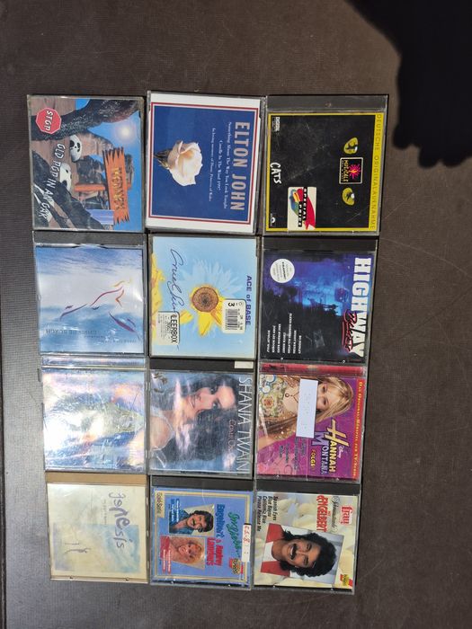 Vând Lot 12 CD muzica usoara straina mixta pop rock, Jazz,Rock