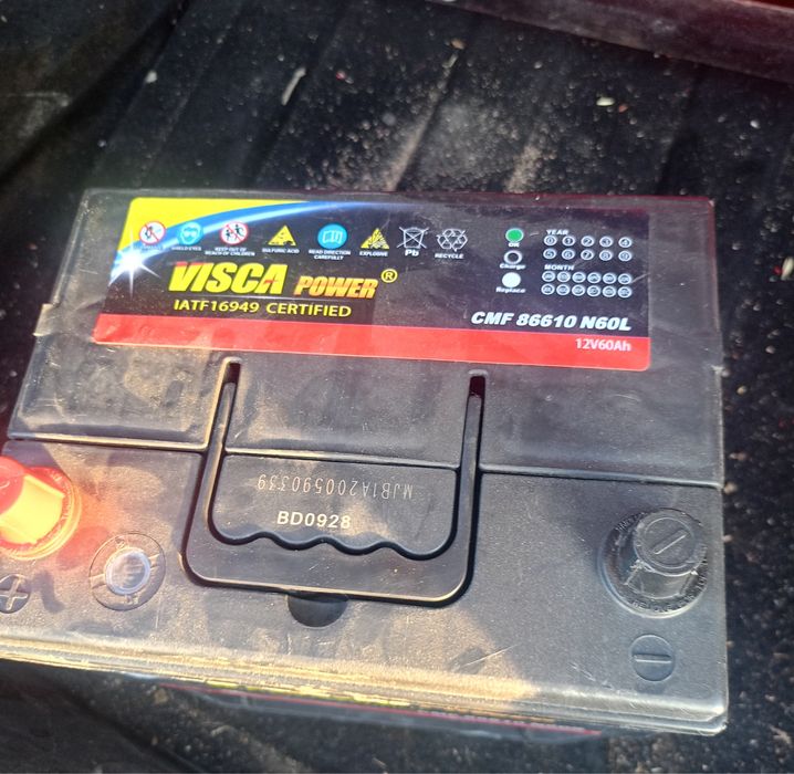 Akkumlator 60 lik visca yap yangi ishlatilmagan