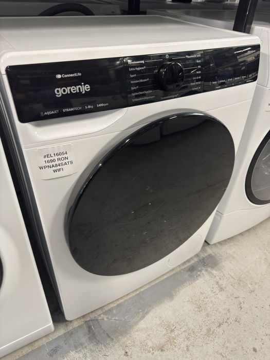 Mașină de spălat rufe 8kg  Gorenje WPNA84SATSWIFI, factura si garantie 12 luni