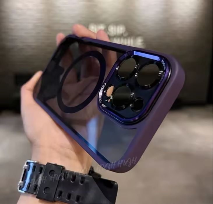 Iphone 17/16 PRO/16 PRO MAX PLUS AIR Husa Fashion Magsafe Spate Fumur