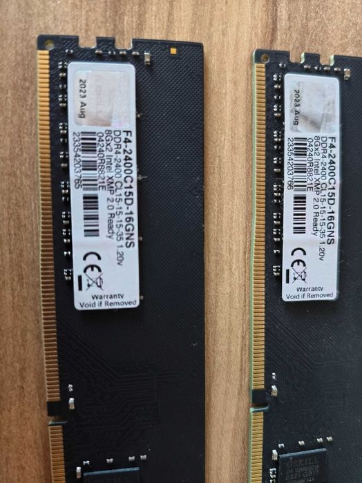 Оперативка GSkill DDR4 8Gb*2