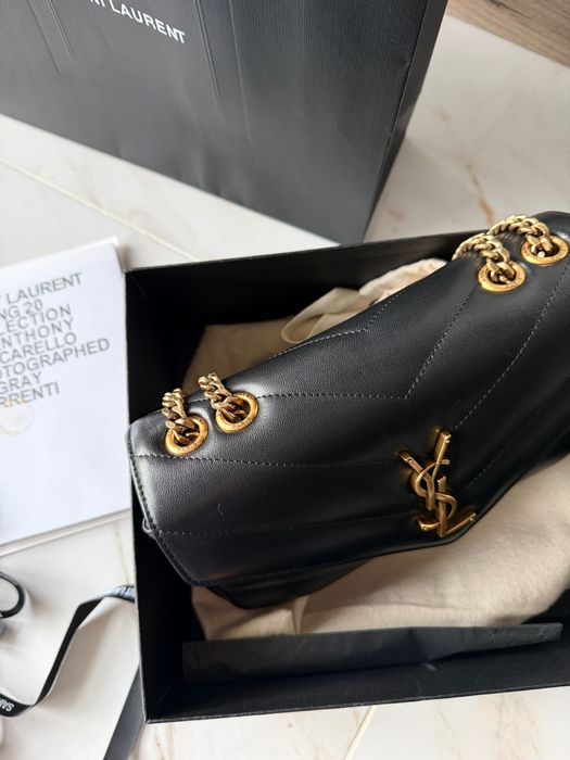 Loulou  Small in Matelasse Lambskin YSL