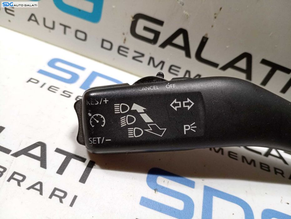 Maneta Semnalizare Faza Lunga Scurta Audi A3 8P 2004 - 2008 Cod 1K0953513G [M4843]
