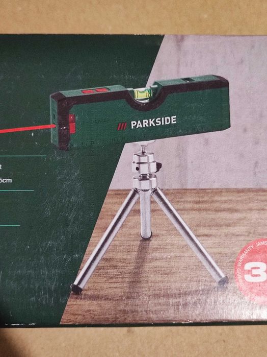 Nivelă laser Parkside PLW A6 cu trepied magneti laser linie si cruce