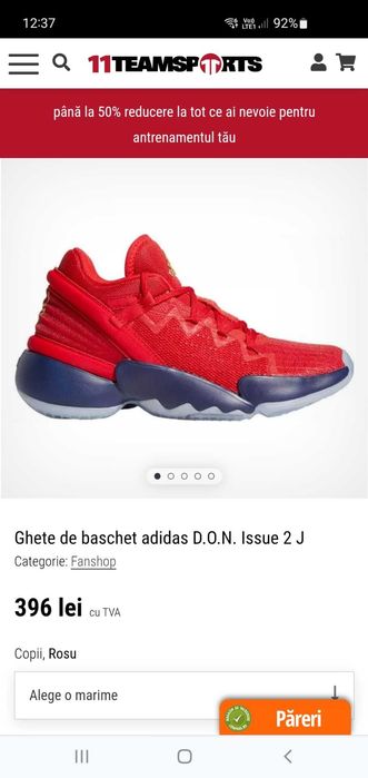 Adidas Spiderman masura 38 originali noi in cutie