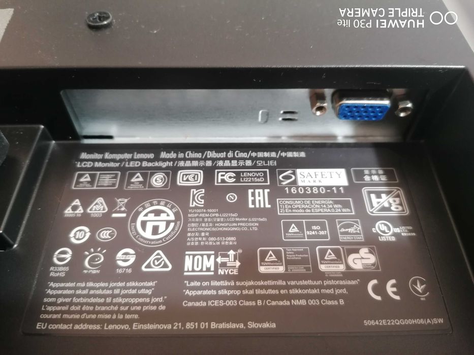 Vand monitor Lenovo si tastatura