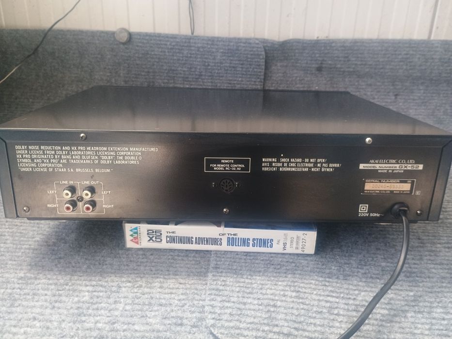 Akai gx52 deck player