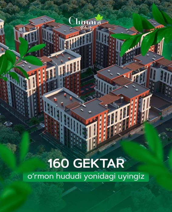 СРОЧНО 3х-комн Продаётся своя ЖК Chinara park Чинара новостройка