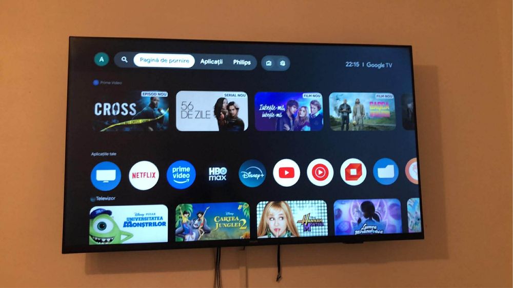 Smart tv Philips aproape nou