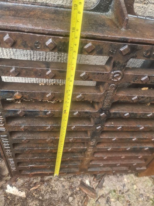 Grătar canalizare D400, 46×46 cm, fontă ductilă, nou