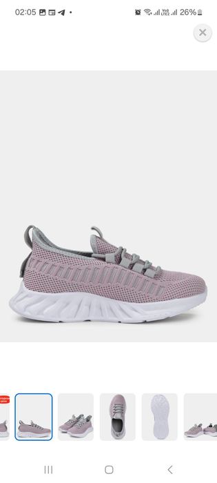 Кроссовки  легкие для девочки