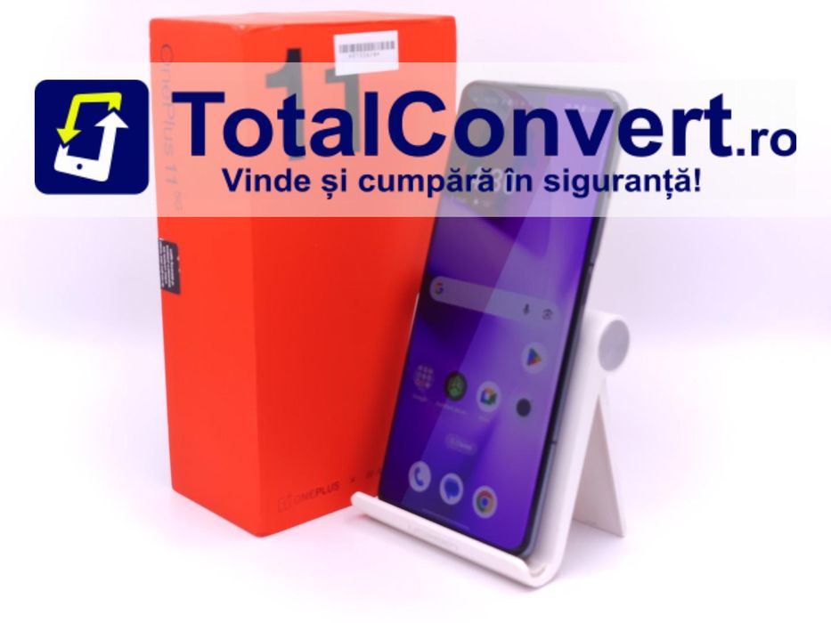 OnePlus 11 256GB Titan Black 16GB Dual SIM, Garantie 24 luni | #D91556