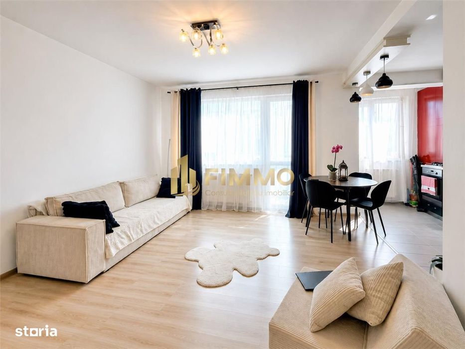 Apartament 2 camere | Obcini | Cartier securizat | 57mp | ID:1749