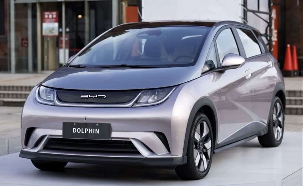 Передние фары BYD dolphin