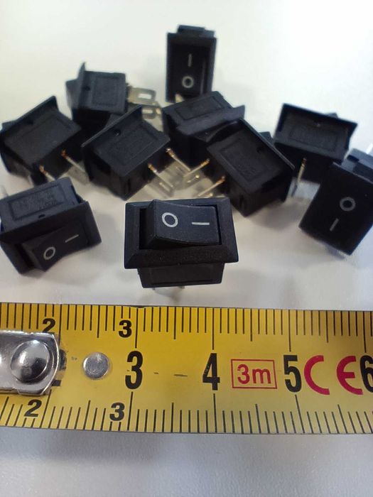 Set comutatoare si butoane tactile, 260 bucati, electronica DIY