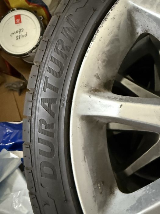 Джанти  с гуми 17 цола, 4 бр. 5х112 7Jx17Н2 ЕТ 49 Mercedes B