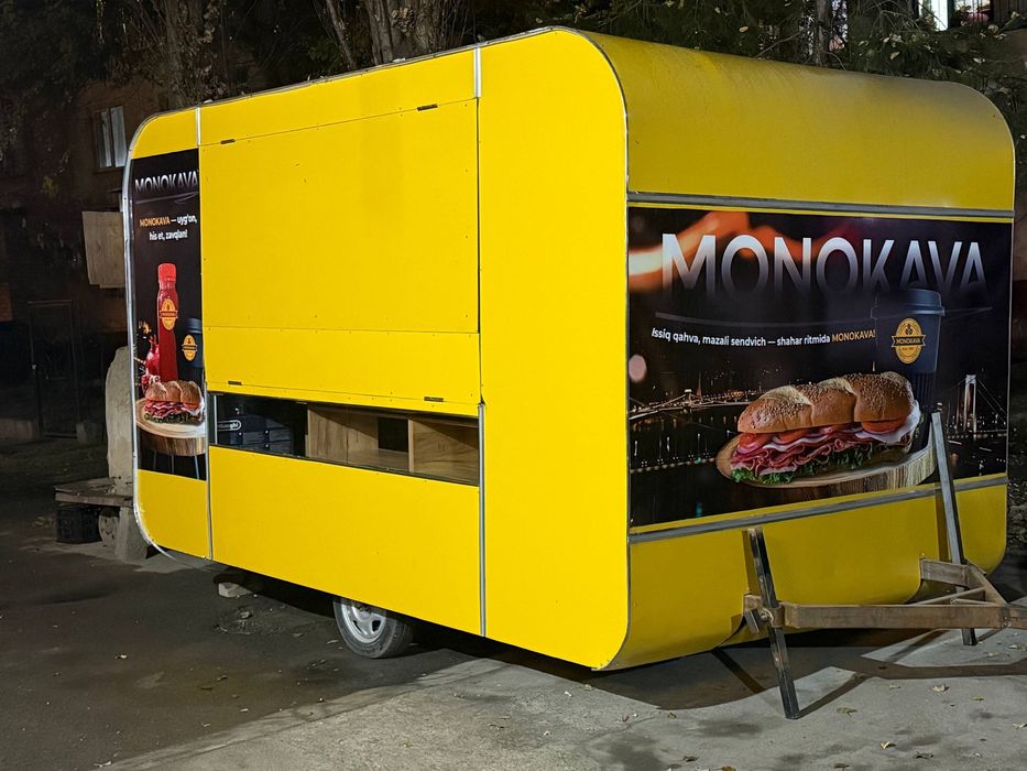 Tayyor biznes sotiladi fast food food truck