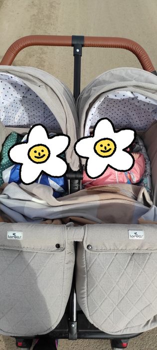 Продам коляску для двойни