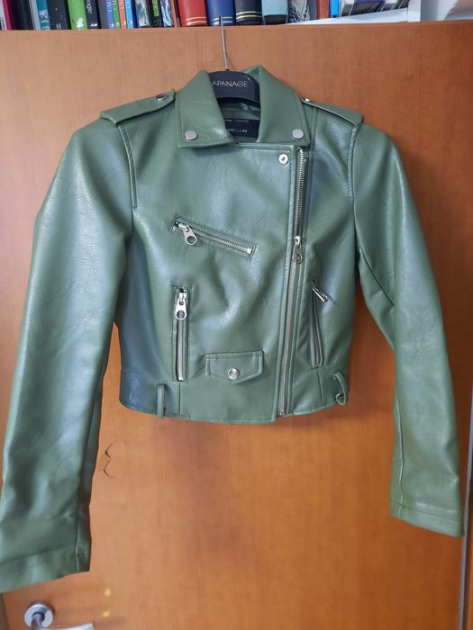 Geaca imitatie din piele copii