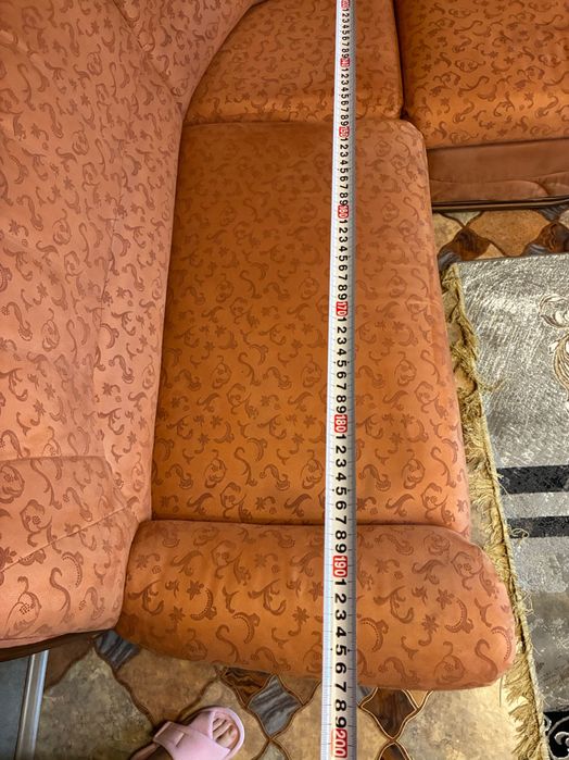 Диван раскладной, с креслом.