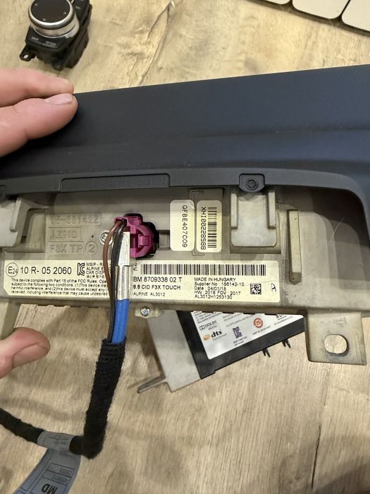 NBT EVO id6 touch sc НБТ ЕВО ид6 тъч скриин БМВ Ф30 Ф31 Ф32 Ф33 Ф36