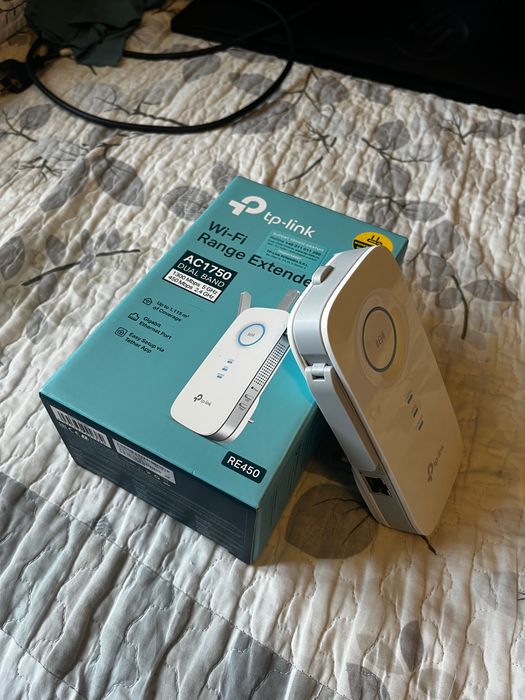 TP-Link RE450/AC1750 Wi-Fi Range Extender  Разиширетел на обхват двуканалов