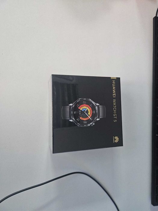 Huawei Watch GT 5, 46MM, Negru, sigilat