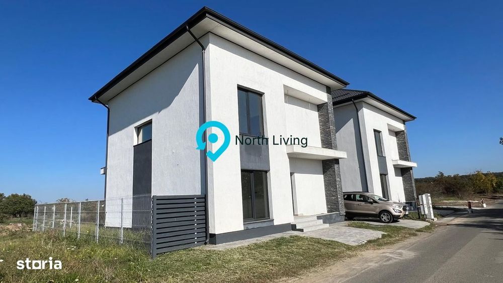 Vila Individuala Noua | 4 Camere | P+1+M | Corbeanca | Teren 500MP |