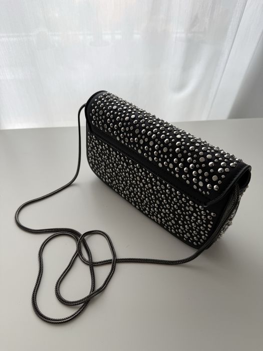 Черна чанта Zara