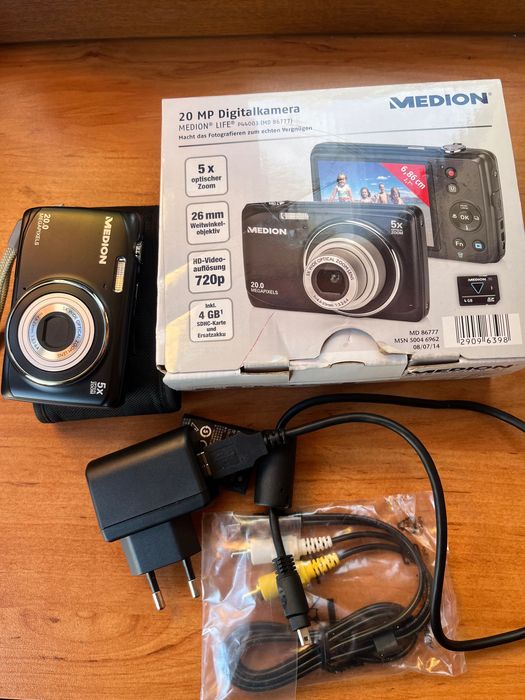 Цифров фотоапарат medion 20mpx