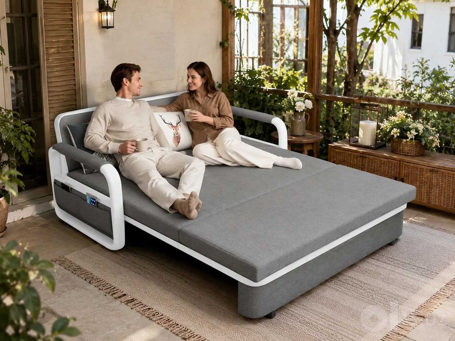 Диван-кровать с ящиком для хранения SmartSofa