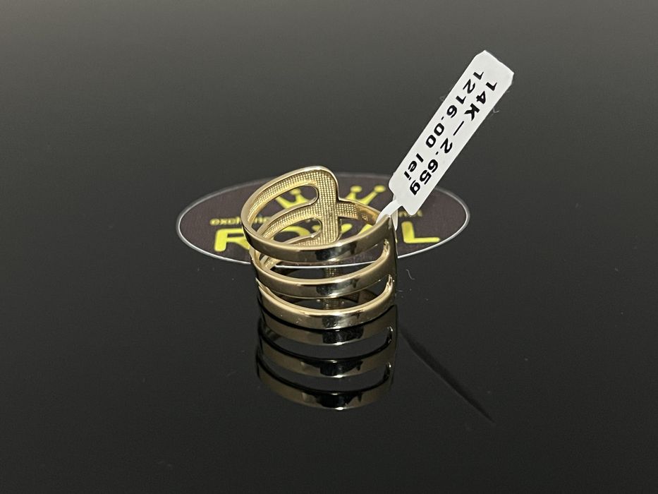 Bijuteria Royal CB: Inel dama aur 14k 2,65gr
