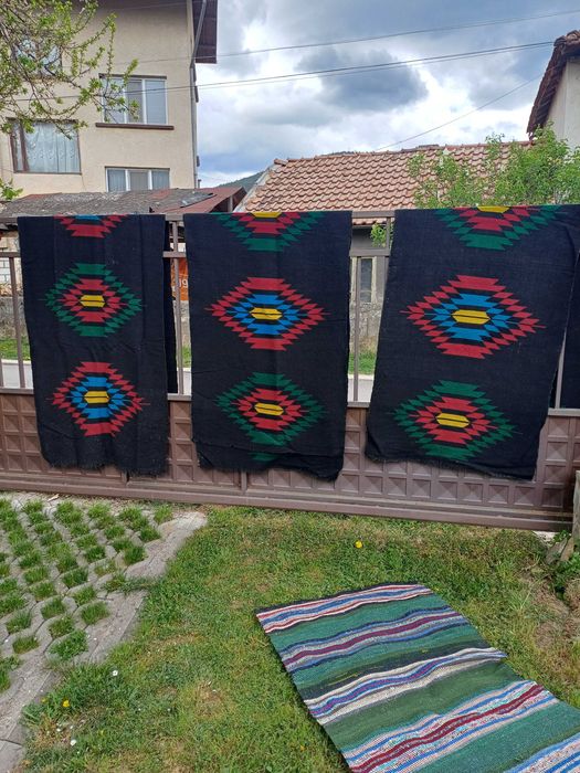 ръчно тъкани черги