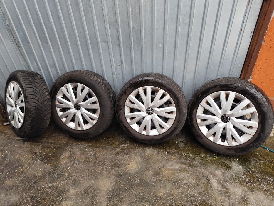 Jante roti 5×112 r16 PassatB6 B7B8Skoda Seat anvelope iarna 205 55 r16