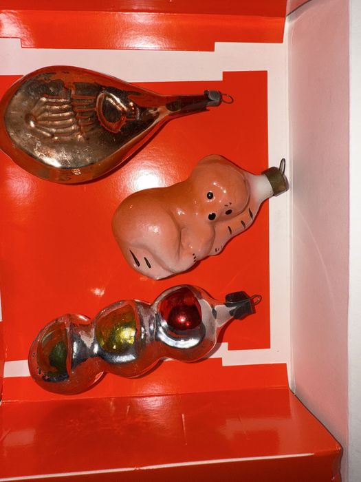 Елочные игрушки советские