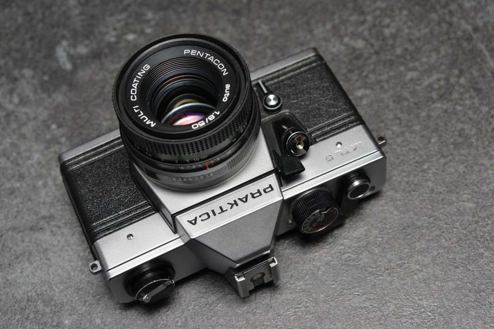 Kit M42 - Praktica MTL5 cu 29mm, 50mm 135mm si bonusuri