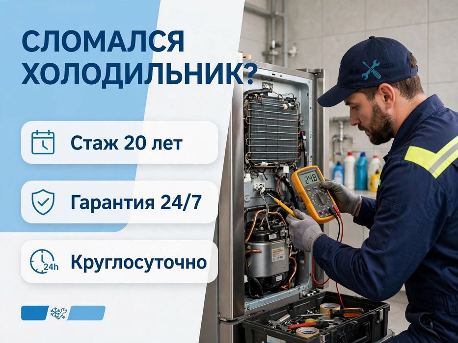 Ремонт морозильника и холодильника