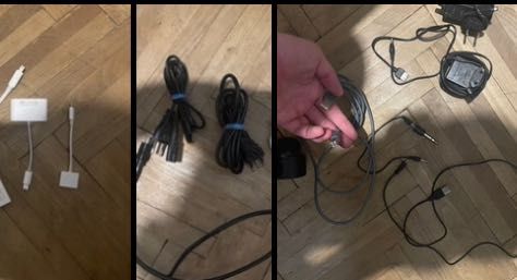 adaptoare si cabluri alimentare xbox pc telefon ps  vga hdmi ...