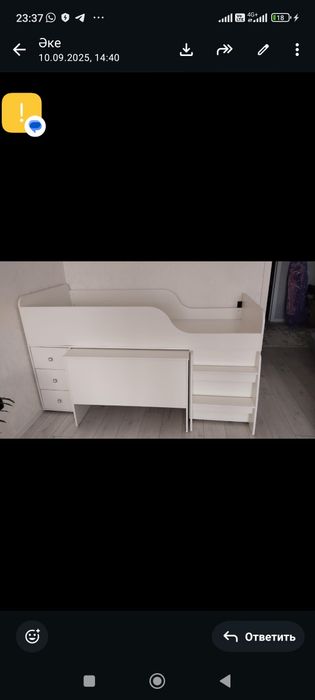 Продам детскую кровать