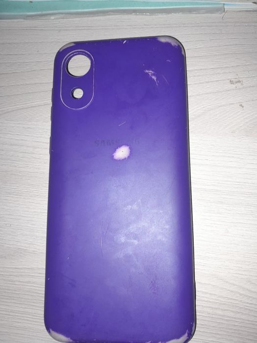 Продаю Samsung A03 core б/у чехол в подарок