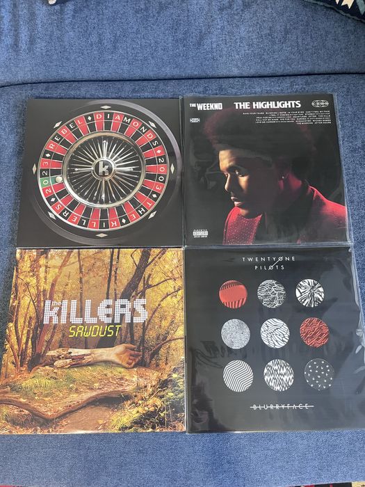 Виниловые пластинки рок/поп/саундтрек