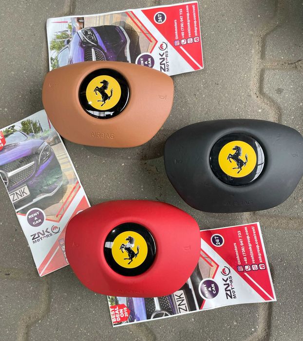Ferrari 488 GTB - kit airbag volan pasager - centuri de siguranta