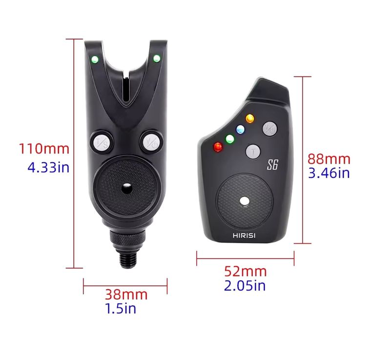 Безжичен алармен комплект за риболов на шаран Hirisi