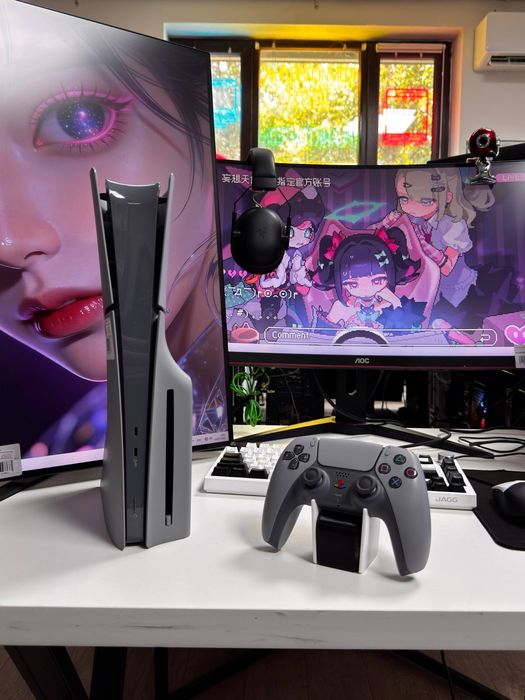 PlayStation 5 Slim Limited edition с дисководом +5 игр в подарок