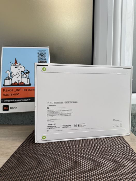 ЛИЗИНГ‼️ MacBook Air (13-inch, M4, 2025)13 SLV/10 CP 8C GPU/16GB/256GB