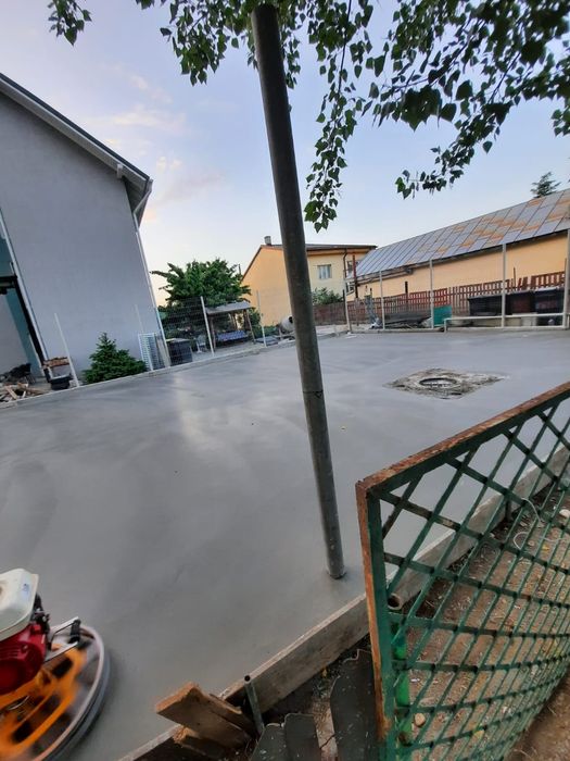 Spalatorii, hale cereale, drumuri betonate, parcari auto,beton elicopt