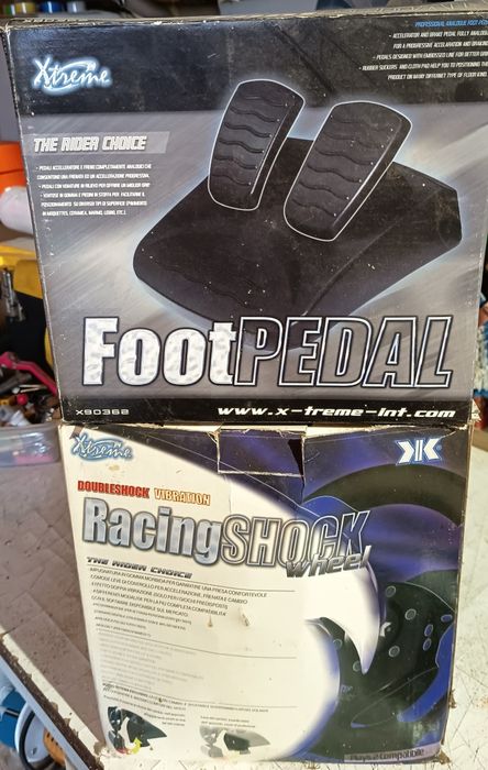Set volan și pedale pentru ps2