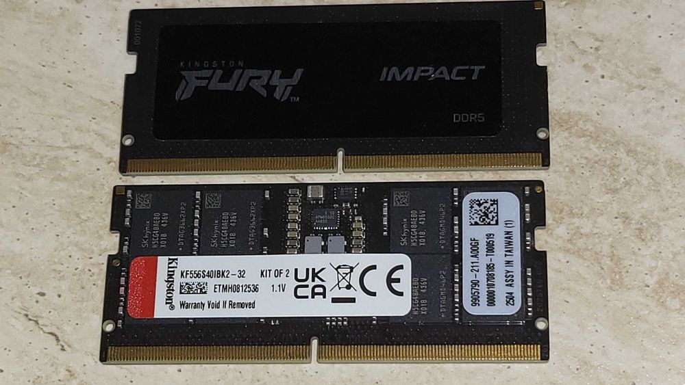 Kingston FURY Impact 32GB (2x16GB) DDR5 5600MHz KF556S40IBK2-32