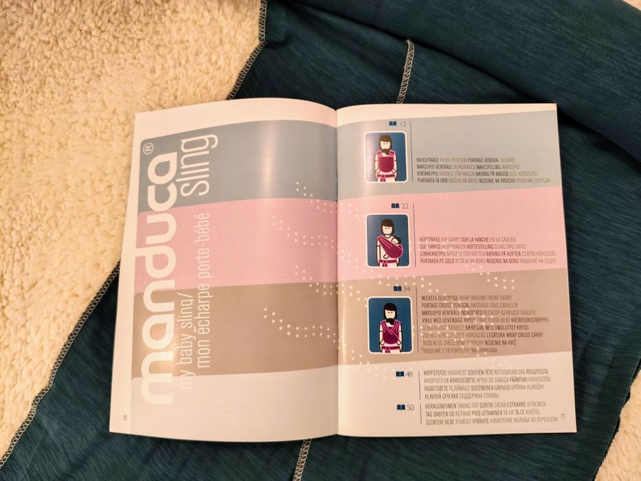 Manduca Sling - wrap elastic bebeluș